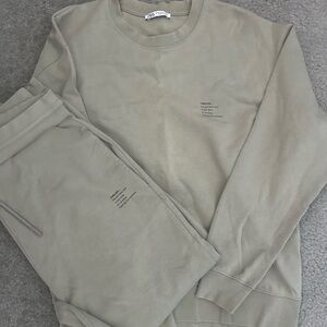 Zara Crew Neck and Jogger Sweat Set
